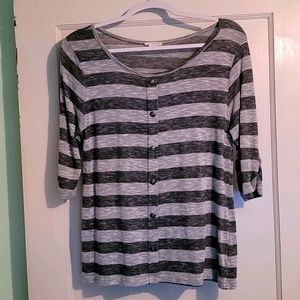 Women's striped top.